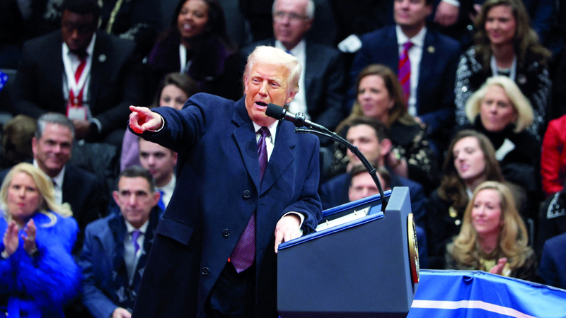 تعامُل ترامب مع كبار المسؤولين في قطاع الأعمال نوع جديد من حُكم النخب في أميركا. غيتي