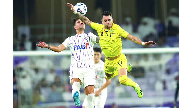 العين والوصل لم يعلنا عن تغييرات في الفريق رغم حاجتهما إلى تعزيز الصفوف. تصوير: سالم خميس