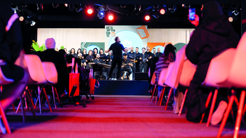 الفعاليات تضمنت  25 عرضاً موسيقياً وحفل عزف على البيانو مع إيمان الهاشمي أول مُلحِّنة إماراتية. من المصدر