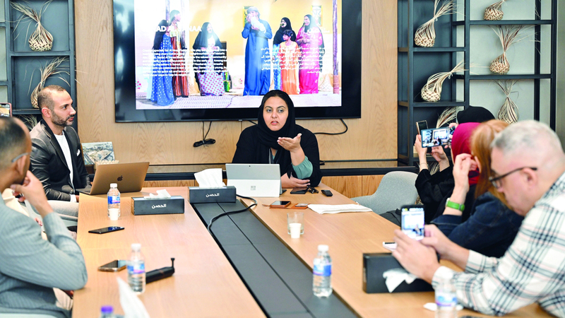 جانب من المؤتمر الصحافي للكشف عن تفاصيل الدورة 16 من المهرجان. تصوير: إريك أرازاس