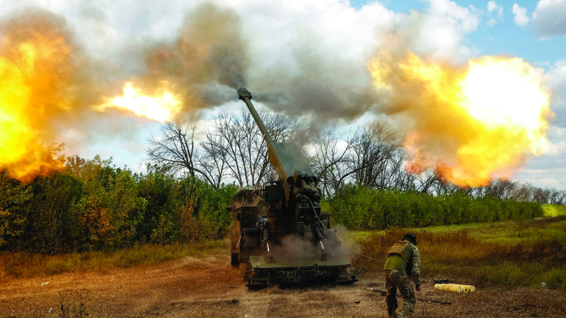 أوكرانيا ستُهزم في نهاية المطاف إذا تخلت عنها أميركا. رويترز