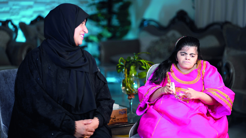 نشمية حولت المعاناة إلى قصة ملهمة للأمهات من حولها. الإمارات اليوم