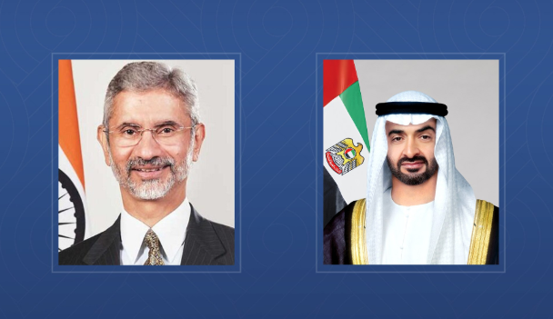 رئيس الدولة يبحث مع وزير الشؤون الخارجية في الهند عدد من القضايا والتطورات الإقليمية والدولية