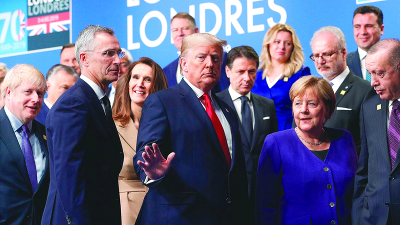 إدارة ترامب تسعى إلى إعادة صياغة العلاقات مع أوروبا. رويترز