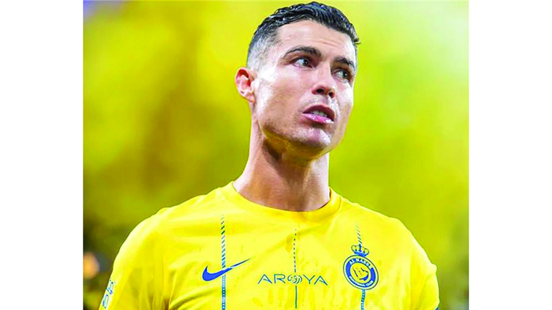 نجم النصر كريستيانو رونالدو. الإمارات اليوم