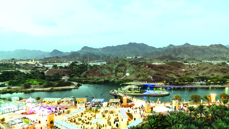 الفعاليات سلّطت الضوء على مقومات الجذب العديدة في منطقة حتا. من المصدر