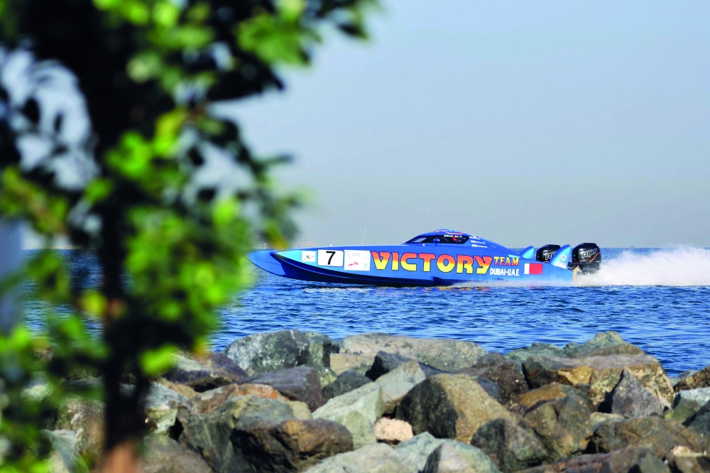 «فيكتوري» جاهز لبطولة العالم للزوارق السريعة «إكس كات» بزورقين