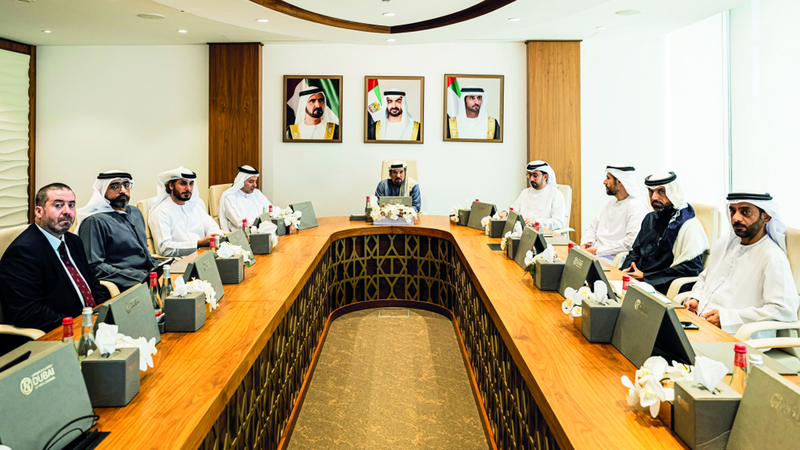 خلال اجتماع اللجنة المنظمة لدورة ند الشبا الرياضية. من المصدر