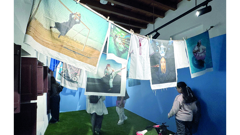 البيت الخليجي جمع فنانين من الخليج العربي في مهرجان سكة للتصميم والفنون. الإمارات اليوم