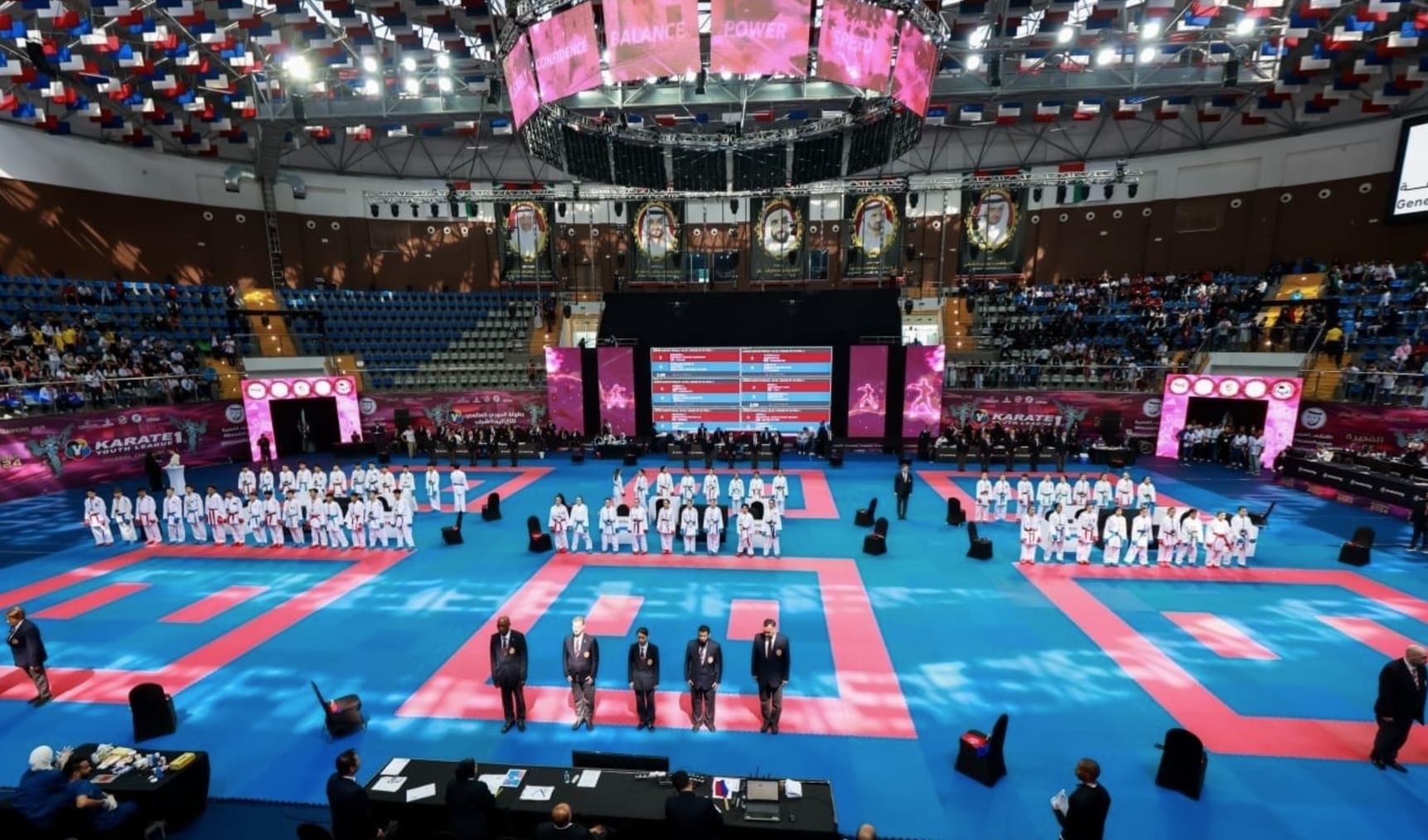 4000 رياضي يشاركون في بطولة الدوري العالمي للشباب للكاراتيه «الفجيرة 2025»