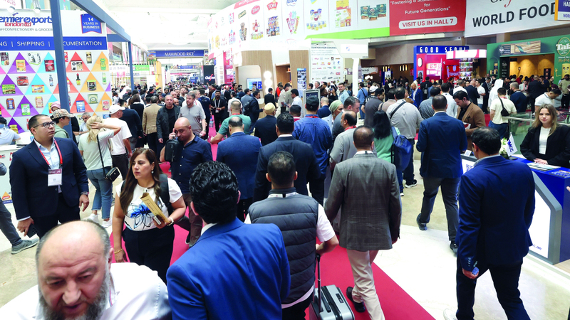 «غلفود» منصة مفيدة لعقد الصفقات التصديرية. تصوير: إبراهيم صادق