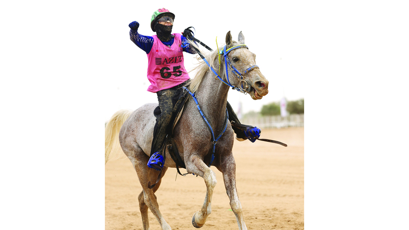 العُمانية زمزم بطلة السيدات في «مهرجان محمد بن راشد للقدرة»