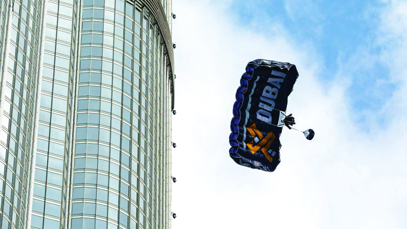 «إكس دبي» تشتهر بتقديم عروض جوية جريئة غير مسبوقة على مستوى العالم. من المصدر