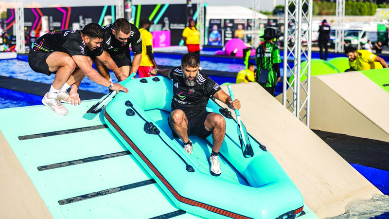 جانب من منافسات النسخة السادسة لـ«ألعاب دبي». من المصدر