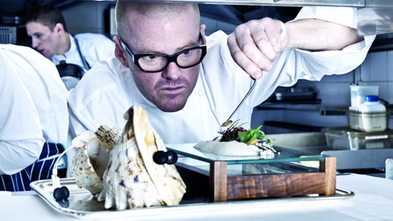 الطاهي البريطاني الشهير هيستون بلومنثال. أرشيفية