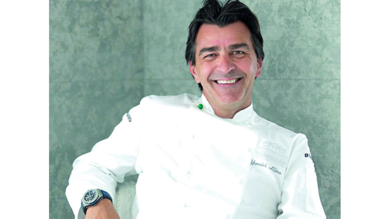 الشيف الفرنسي يانيك ألينو. أرشيفية