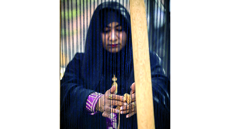 التراث ميدان رحب يستهوي كثيرات من رائدات الأعمال. أرشيفية