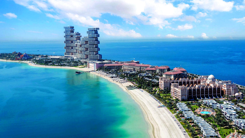 قطاع السياحة في دبي يواصل تحقيق نمو ملحوظ. أرشيفية