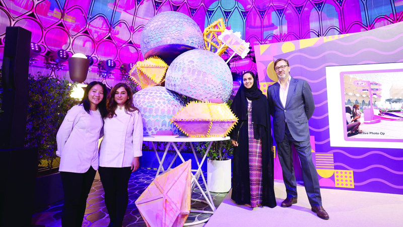 خلال الكشف عن تفاصيل المهرجان الذي سيستقطب طهاة حائزين جوائز عالمية.  تصوير: سالم خميس