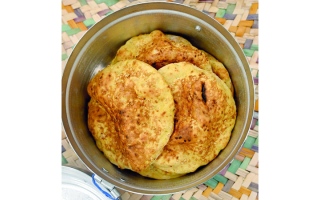 الصورة: الخمير.. خبز من زمن الطيبين