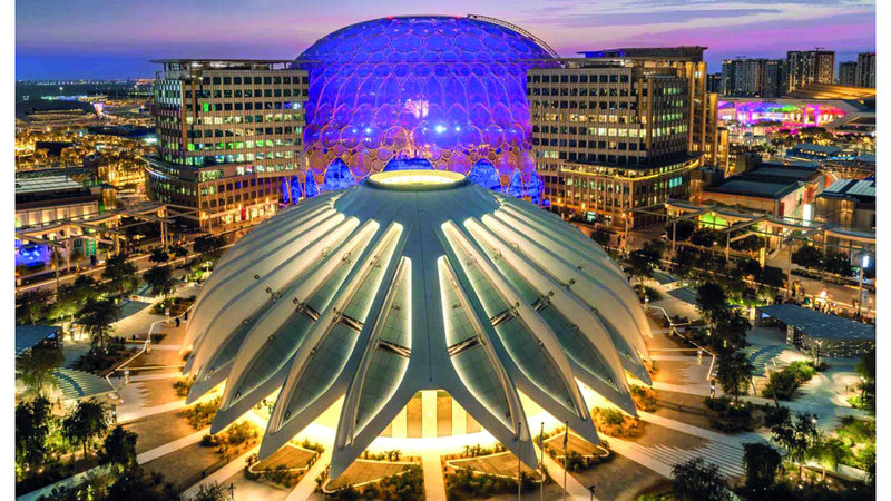 &laquo;مدينة إكسبو دبي&raquo; تجمع بين الشركات والمؤسسات الحكومية والأكاديمية. من المصدر