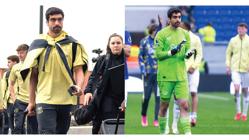 الحمادي خاض تجربة فنية قد ترشحه للإنضمام رسمياً لصفوف الفريق الإنجليزي. من المصدر