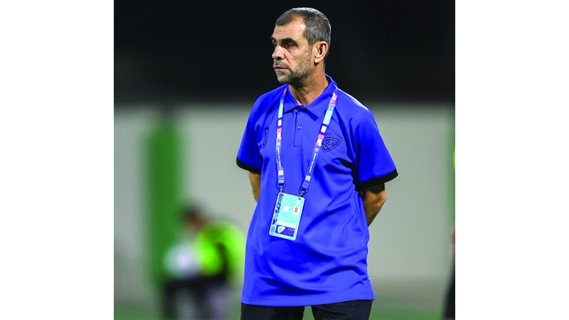 عبدالمجيد النمر: كان بإمكاننا تسجيل أكثر من هدف في مرمى الجزيرة.