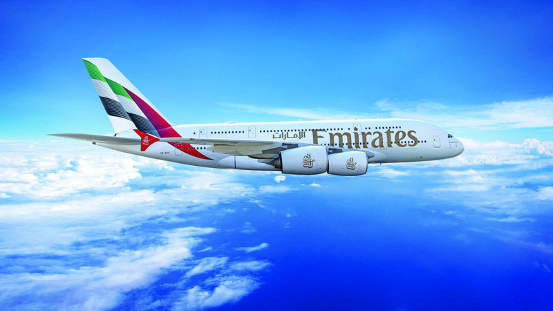 «طيران الإمارات» تواصل تعزيز صورتها كشركة طيران فاخرة. أرشيفية