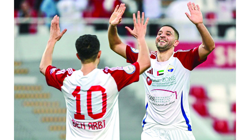 فريق الشارقة يتطلع لحصد لقب البطولة الآسيوية للمرة الأولى في تاريخه. تصوير: باتريك كاستيلو