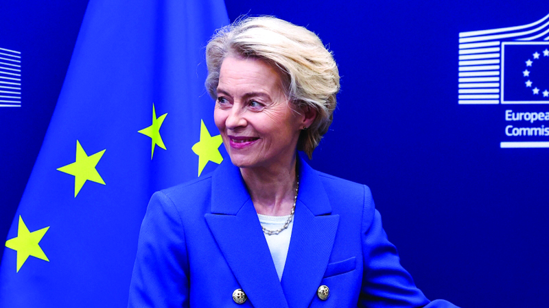 أورسولا فون دير لاين ترى أن &laquo;الواقع&raquo; حليف قوي ويدفع بقوة نحو التغيير. من المصدر