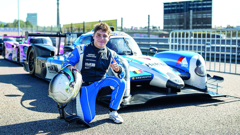 الأزهري.. حلم المشاركة في «الفورمولا1» ينطلق من دبي أوتودروم         