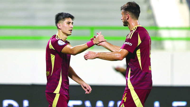 الوحدة يتقدم بثبات نحو حجز مقعد مؤهل إلى دوري أبطال آسيا «النخبة». تصوير: زيشان أحمد