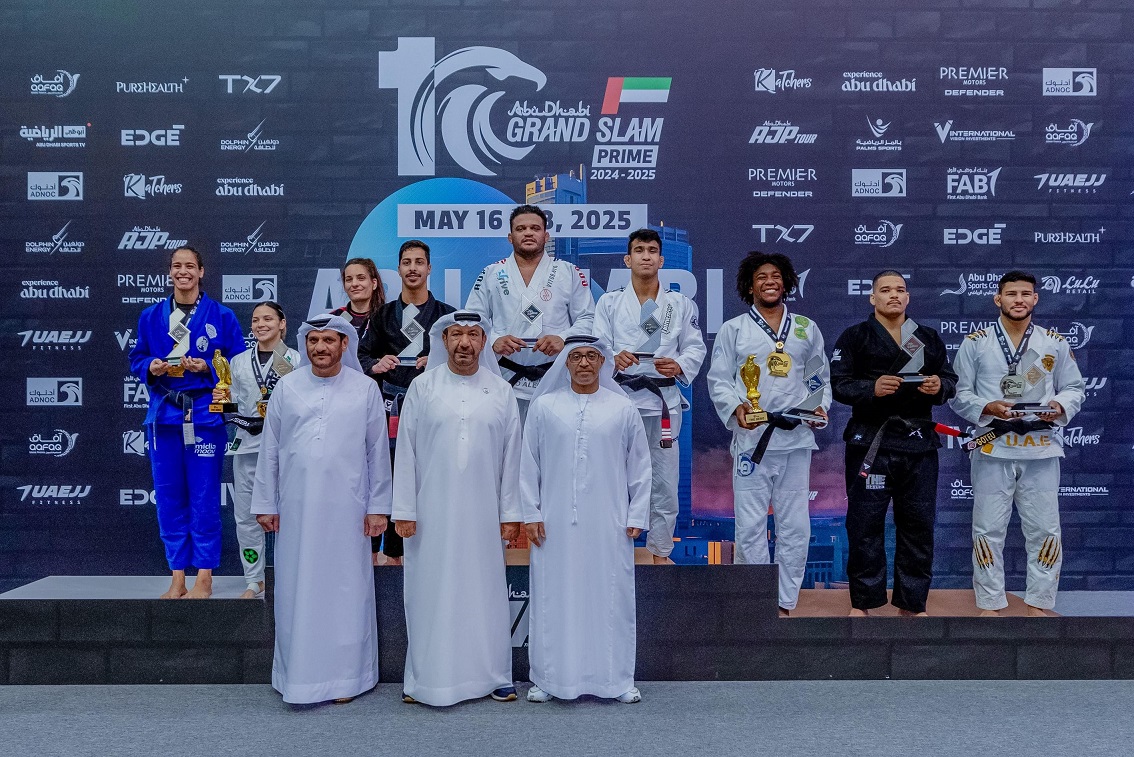 عمر السويدي و«كوماندو جروب» «الأفضل» في ختام بطولة أبوظبي غراند سلام للجوجيتسو