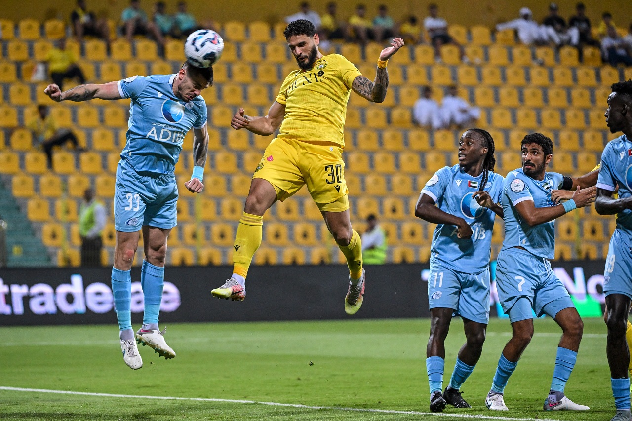 الوصل يهزم بني ياس بثلاثية ويصعد إلى وصافة الدوري