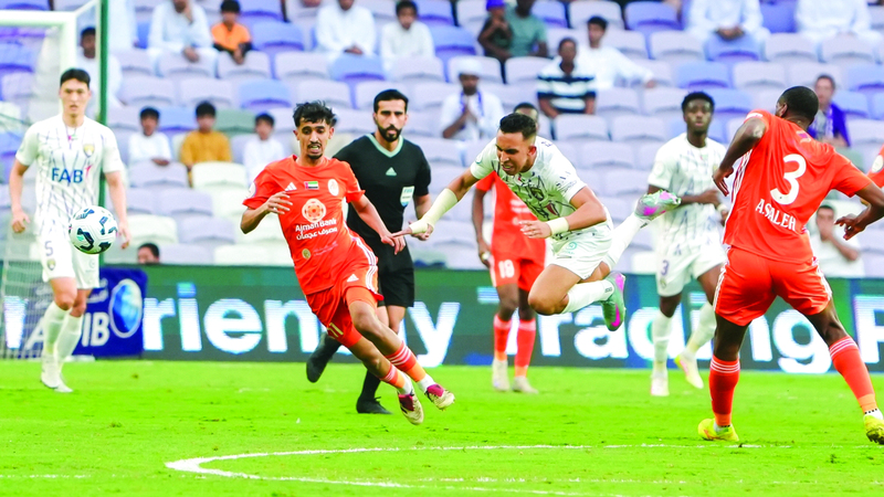 العين ضيفاً على النصر في الظهور «المحلي» الأخير قبل المونديال