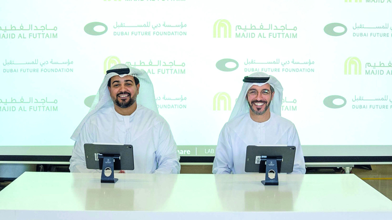 خلال توقيع اتفاقية الشراكة. من المصدر