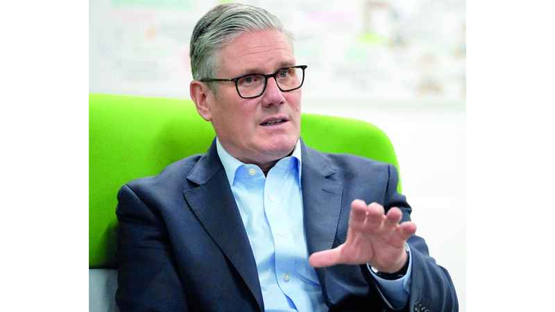 كير ستارمر: المملكة المتحدة تواجه خطر أن تتحول إلى جزيرة من الغرباء.