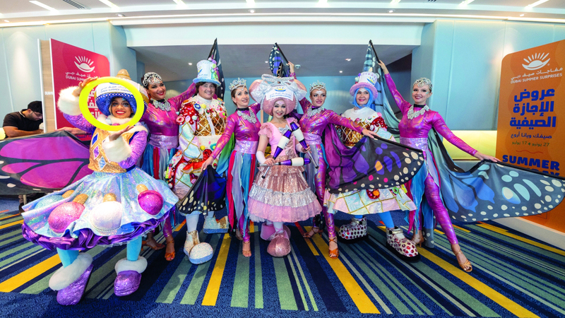 فعاليات تنشر الفرح في أرجاء ومرافق دبي. تصوير: دينيس مالاري