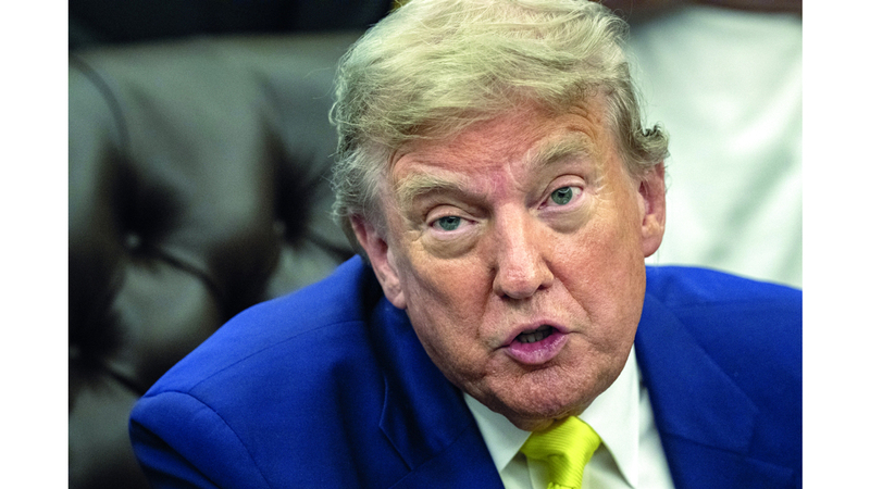 ترامب يقول إن &laquo;حربه التجــارية قـد تـؤدي إلى أن يمتلك الأطفال دميتين بدلاً من 30&raquo;. أرشيفية