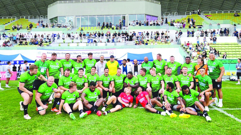 منتخب الرجبي يتقدم للمركز 40 عالمياً