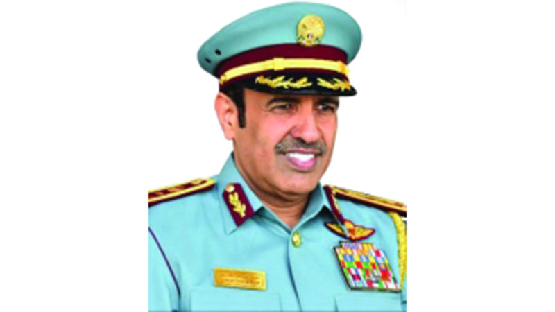 الفريق راشد ثاني المطروشي. من المصدر