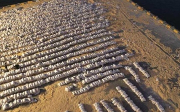 الصورة: بشحنة قادمة من إيران.. إحباط تهريب كمية كبيرة من المخدرات في الكويت