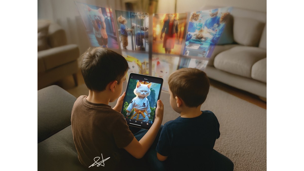 الشخصية «مياو» مولدة بالذكاء الاصطناعي وتقدم سلوكيات غير لائقة. الإمارات اليوم