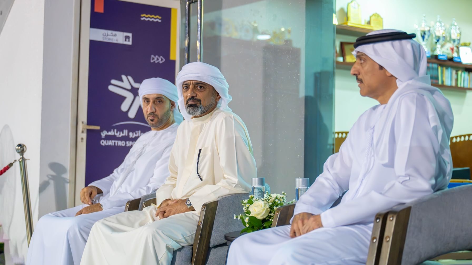 عمار بن حميد يشهد ختام المهرجان الكروي للأكاديميات الخليجية في عجمان