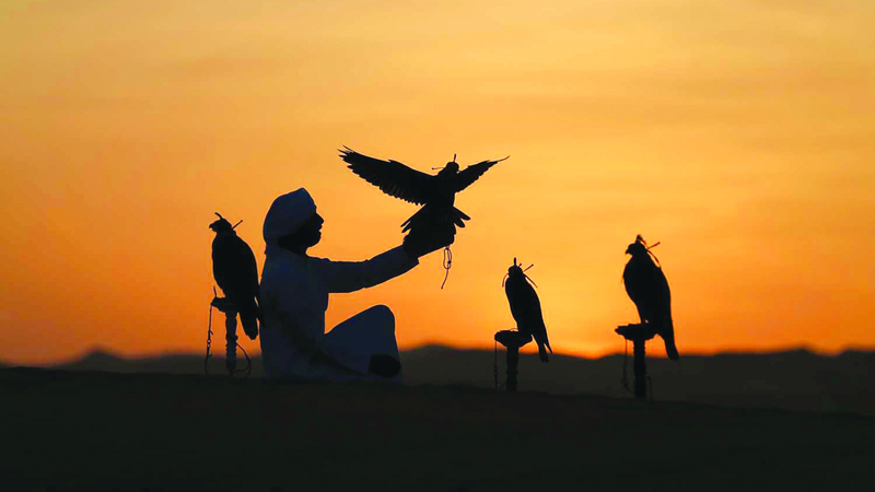 العوضي يروي كل ما يعكس الحياة التي عاشها الآباء والأجداد. أرشيفية