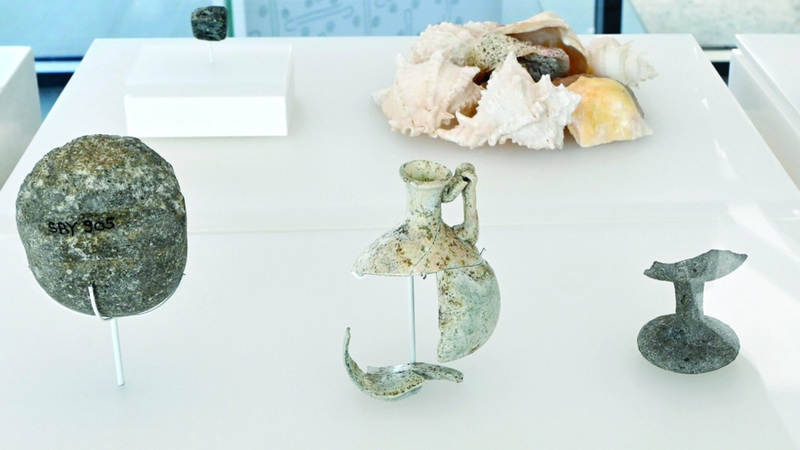 مكتشفات الجزيرة تؤكد مكانة الإمارات كحلقة وصل في مسيرة الحضارات الإنسانية. تصوير: إريك أرازاس