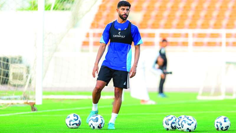 بلال يوسف: على لاعبي عجمان مراجعة حساباتهم قبل مباراة النصر. من المصدر