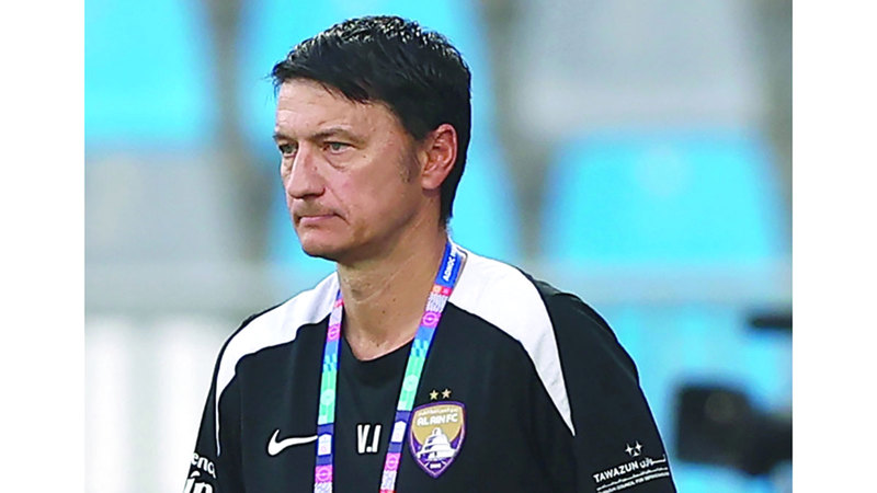 فلاديمير إيفيتش: لا يمكنني أن أكون راضياً عن أي شيء في الشوط الثاني لمباراة دبا، فقد افتقدنا الجدية.