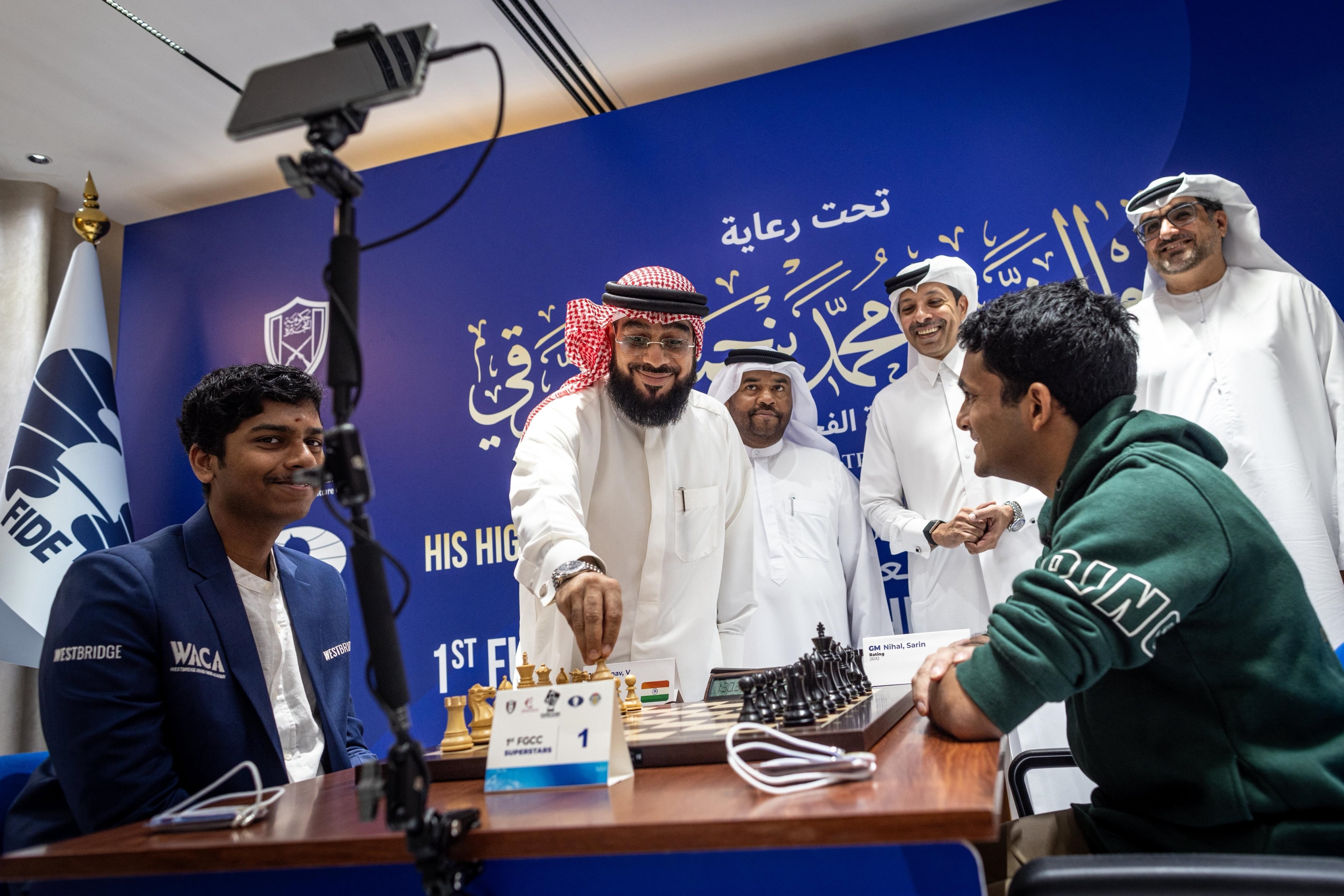 بمشاركة 600 لاعب.. انطلاق بطولة الفجيرة العالمية للشطرنج