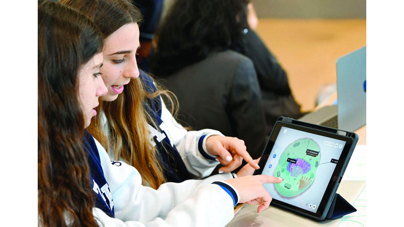 «مجموعة جيمس» توفر مناهج تشمل «الأميركي» و«البريطاني» و«الهندي» و«المحلي». من المصدر